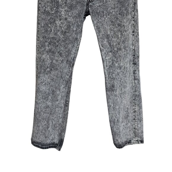 Levis 501 Vintage Acid Wash Denim Jeans 32 x 30 100% Cotton Made In USA - Picture 11 of 12